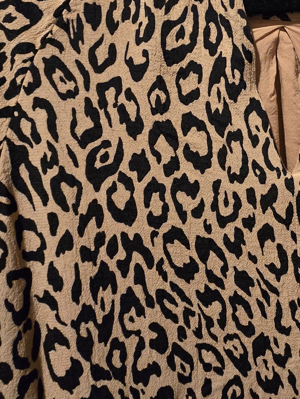 Anthro Animal Print Midi Dress - Picture 7 of 11